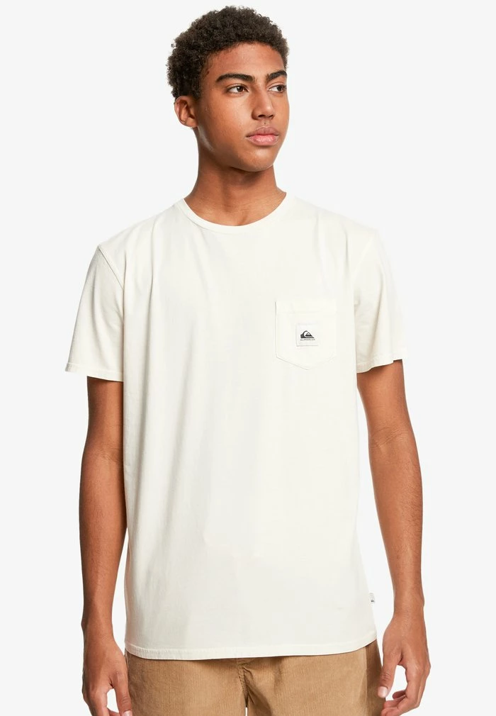 Tout neuf đŻ Quiksilver SUB MISSION - T-shirt Basique - Antique White đ 1 Tout neuf đŻ Quiksilver SUB MISSION - T-shirt Basique - Antique White đ