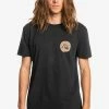Top 10 🛒 Quiksilver BE STILL MANCHES COURTES - T-shirt Imprimé - Black 🧨