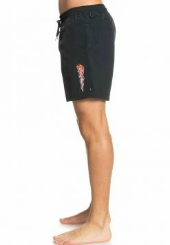 Remise ⌛ Quiksilver Short De Bain - Black 😀 -Quiksilver Soldes Boutique 70331edb4f2b45d7813a86b9129b3990