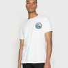 Tout neuf 🤩 Quiksilver ANOTHER STORY - T-shirt Imprimé - White 🧨