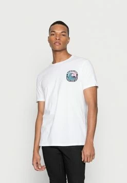 Tout neuf 🤩 Quiksilver ANOTHER STORY - T-shirt Imprimé - White 🧨