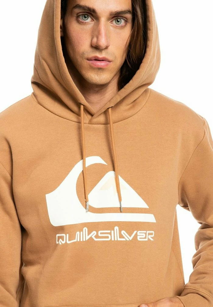 Top 10 ❤️ Quiksilver BIG LOGO HOODIE - Sweat à Capuche - Chipmunk ❤️ 5 Top 10 ❤️ Quiksilver BIG LOGO HOODIE - Sweat à Capuche - Chipmunk ❤️ – Image 5
