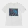 Nouveau ✨ Quiksilver FUTURE ISLANDS - T-shirt Imprimé - White 🧨