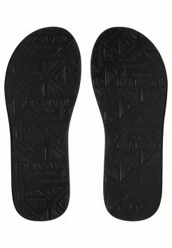Meilleur prix 👏 Quiksilver CARVER SQUISH - Tongs - Black/grey/black 🧨 -Quiksilver Soldes Boutique 744b83deafdb4510972160fae6a0d5e1