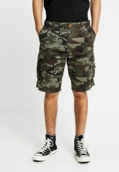 Sortie 🎉 Quiksilver CRUCIALBATTLESH - Short - Oliv ✔️