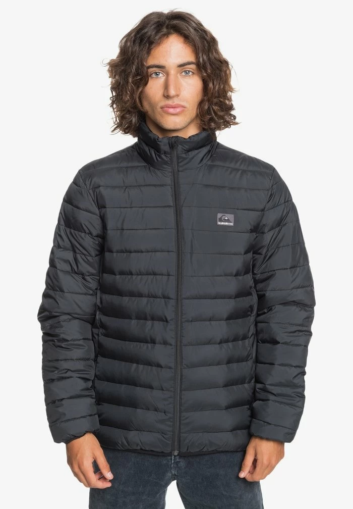 Le moins cher 🎉 Quiksilver SCALY - Veste D'hiver - Black 🔔 1 Le moins cher 🎉 Quiksilver SCALY - Veste D'hiver - Black 🔔