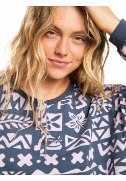 Meilleure vente 🛒 Quiksilver Sweatshirt - Vintage Indigo Tropical Trip 🛒 -Quiksilver Soldes Boutique 74cdedc46ef34d5aa8ab18ba5f59bdc3