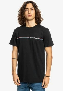 Top 10 💯 Quiksilver T-shirt Imprimé - Black 🔥