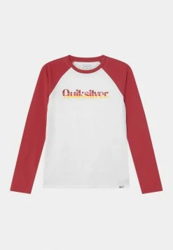 Le moins cher 👍 Quiksilver PRIMARY COLOURS - T-shirt à Manches Longues - White ✔️