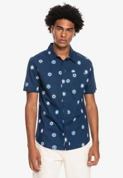 Tout neuf ❤️ Quiksilver COSMOS KURZÄRMLIGES - Chemise - Insignia Blue Cosmos ⌛