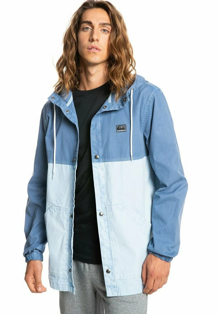 Tout neuf 🔥 Quiksilver Veste Légère - Faded Denim 👍 3 Tout neuf 🔥 Quiksilver Veste Légère - Faded Denim 👍 – Image 3