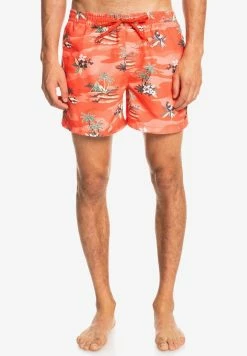 Top 10 ⭐ Quiksilver EVERYDAY SCENIC - Short De Bain - Peach Pink 🌟