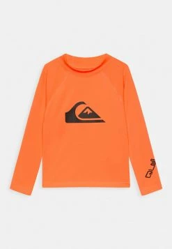 Offres 👏 Quiksilver ALL TIME BOY - T-shirt Imprimé - Fiery Coral 🔔