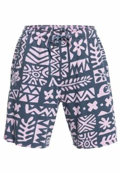 Meilleur prix 🎉 Quiksilver SUNNY CITY - Short - Vintage Indigo Tropical Trip 👏 -Quiksilver Soldes Boutique 7dffbb3974a94e688b64b599ee5af27c