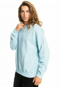 Remise 👍 Quiksilver TRIP AWAY OVER - Sweatshirt - Faded Denim 🧨 -Quiksilver Soldes Boutique 7e5f914ca29d4cc29f5e7dfc7b665e85