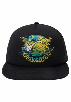 Le moins cher 👍 Quiksilver HARD SHRED - Casquette - Black ⌛
