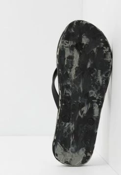 Nouveau 🧨 Quiksilver MOLOKAI - Tongs - Black/grey ⭐ -Quiksilver Soldes Boutique 80a51160948648ad87df26b4091c04fb