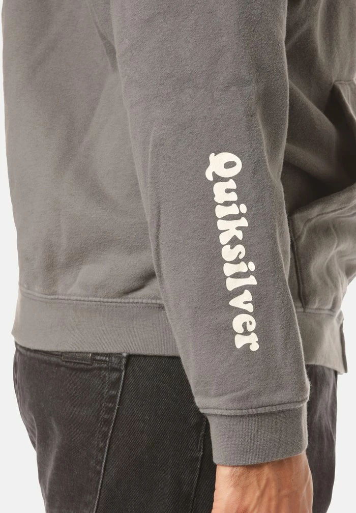Tout neuf ✔️ Quiksilver Sweat à Capuche Zippé - Gray 🎉 4 Tout neuf ✔️ Quiksilver Sweat à Capuche Zippé - Gray 🎉 – Image 4