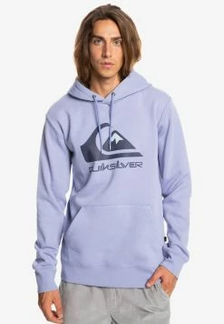 Vente flash ✨ Quiksilver BIG LOGO HOODIE - Sweat à Capuche - Purple Impression 😍