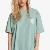 Vente flash ⭐ Quiksilver T-shirt Imprimé - Green Milieu 😀