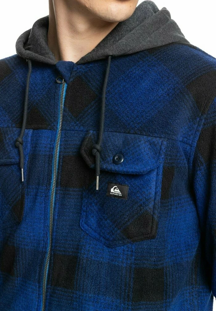 De gros 🎁 Quiksilver SUPER SWELL - Veste Polaire - Ultramarine Superswell Plaid 👏 2 De gros 🎁 Quiksilver SUPER SWELL - Veste Polaire - Ultramarine Superswell Plaid 👏 – Image 2