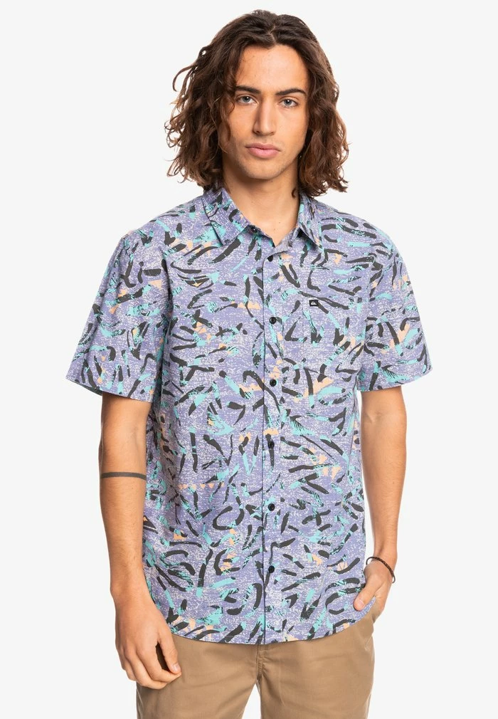 De gros 👍 Quiksilver Chemise - Orchid Strange Daze 💯 1 De gros 👍 Quiksilver Chemise - Orchid Strange Daze 💯