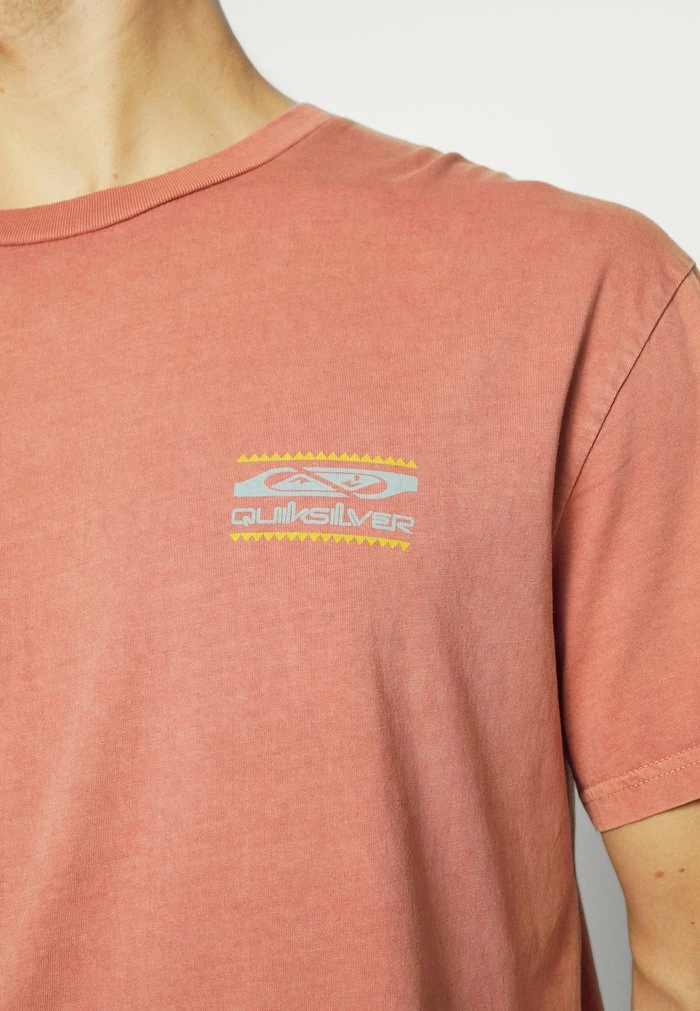Top 10 👏 Quiksilver TRAIL MAP TEES - T-shirt Imprimé - Aragon ✔️ 5 Top 10 👏 Quiksilver TRAIL MAP TEES - T-shirt Imprimé - Aragon ✔️ – Image 5