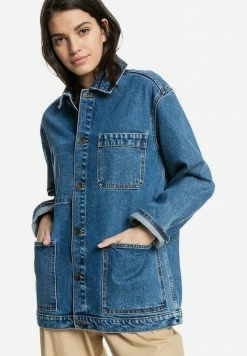 Promo 🎁 Quiksilver Veste En Jean - Medium Blue 🎁 -Quiksilver Soldes Boutique 834b0e4b14004a7d80261acfab017326