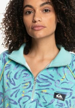 Bon marché ✔️ Quiksilver Polo - Aqua Sky Strange Daze 😀 -Quiksilver Soldes Boutique 84c7ba35b9d64ce983be50571ac0cb2e