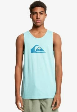 Nouveau 👍 Quiksilver COMP LOGO - Débardeur - Blue 😍