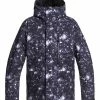 Sortie 🛒 Quiksilver MISSION - Veste De Snowboard - True Black Woolflakes 💯