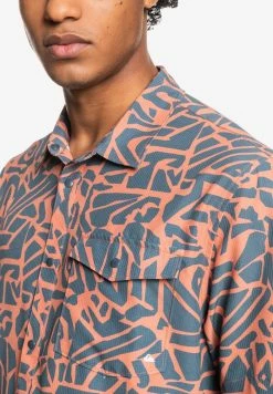 Meilleure vente 🤩 Quiksilver DOLDRUMS - Chemise - Aragon Abstract Logo ✔️ -Quiksilver Soldes Boutique 87ebcad27fc24e709c7077fb80445f50