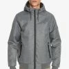 Grosses soldes 🤩 Quiksilver Blouson - Medium Grey Heather 👍