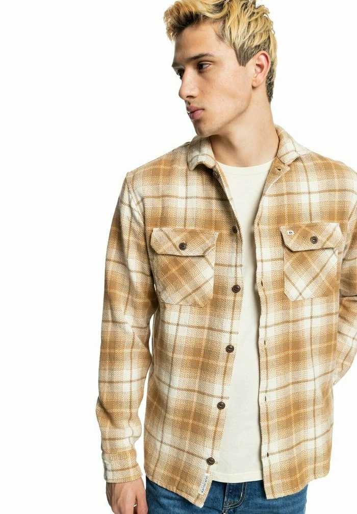 Meilleure affaire 👏 Quiksilver LYNEHAM - Chemise - Oatmeal Lyneham 😀 2 Meilleure affaire 👏 Quiksilver LYNEHAM - Chemise - Oatmeal Lyneham 😀 – Image 2