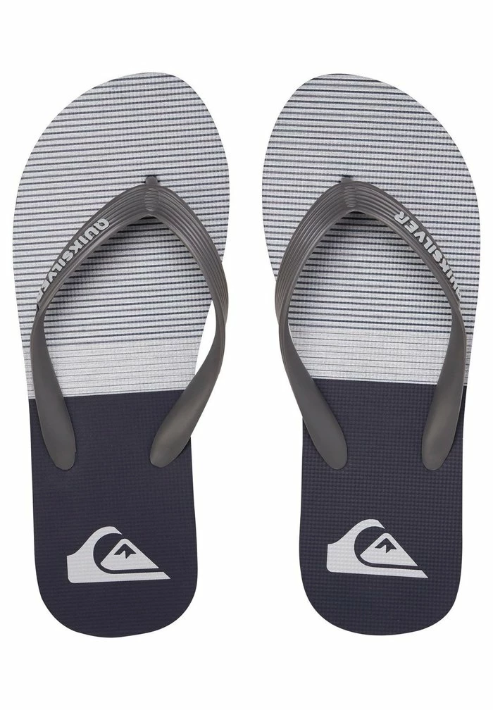 Bon marché 🎉 Quiksilver MOLOKAI - Tongs - Grey 🎁 2 Bon marché 🎉 Quiksilver MOLOKAI - Tongs - Grey 🎁 – Image 2