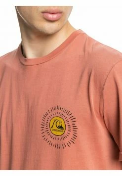 Budget 🔥 Quiksilver SILENT DUSK SS - T-shirt Imprimé - Cinnamon 🔥 -Quiksilver Soldes Boutique 890b5f42078f4e0685c9151548d94d30
