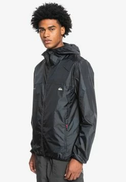 Tout neuf 👍 Quiksilver SUM IT - Veste Imperméable - Phantom Grids 🌟 -Quiksilver Soldes Boutique 895aa55433b846839c4dca14cbc6b562