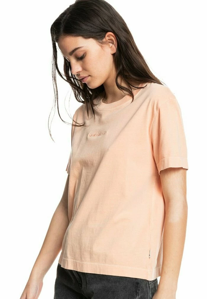 Remise 👍 Quiksilver T-shirt Basique - Peach 🎉 4 Remise 👍 Quiksilver T-shirt Basique - Peach 🎉 – Image 4