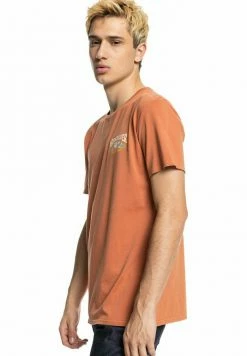 Coupon ⭐ Quiksilver T-shirt Imprimé - Cinnamon 🌟 -Quiksilver Soldes Boutique 8990de354b4c48f59917c537bf532001