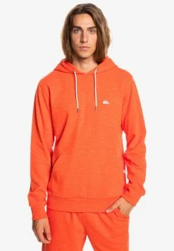 Bon marché 🛒 Quiksilver BAY RISE EQYFT - Sweat à Capuche - Cherry Tomato Spacedye 🎁