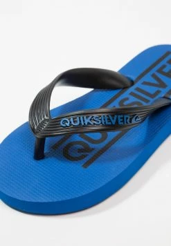 Offres 🤩 Quiksilver JAVA WORDMARK - Tongs - Black/blue ✔️ -Quiksilver Soldes Boutique 8d660d90b8064635ac90cd1aa526d266
