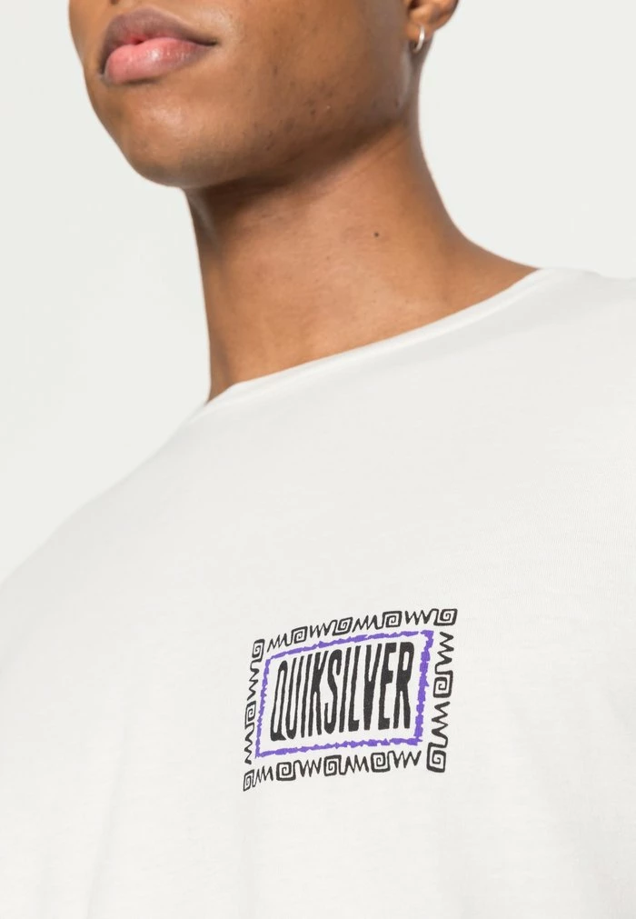 Budget 🎁 Quiksilver ELECTRIC FEEL - T-shirt à Manches Longues - Antique White 😍 5 Budget 🎁 Quiksilver ELECTRIC FEEL - T-shirt à Manches Longues - Antique White 😍 – Image 5