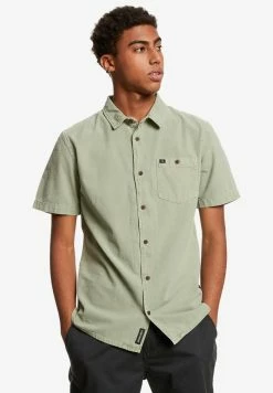 De gros 🌟 Quiksilver BOLAM KURZÄRMLIGES - Chemise - Four Leaf Clover ⌛