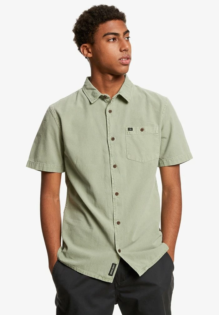 De gros đ Quiksilver BOLAM KURZÄRMLIGES - Chemise - Four Leaf Clover â 1 De gros đ Quiksilver BOLAM KURZÄRMLIGES - Chemise - Four Leaf Clover â