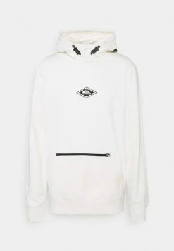 Nouveau 🎉 Quiksilver BIG LOGO TECH HOODIE - Sweat à Capuche - Snow White 🌟