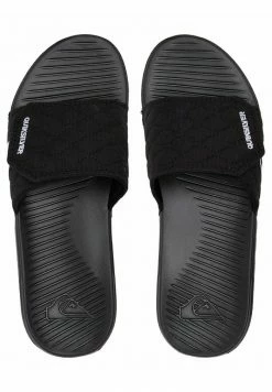 De gros ⌛ Quiksilver Mules - Black/white/black ⌛ -Quiksilver Soldes Boutique 90c6d16a3aea4554a974aee216148c23