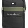 Remise ❤️ Quiksilver HORIZON - Valise à Roulettes - Black/thyme 💯