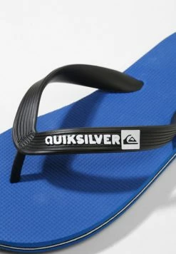 Remise ⭐ Quiksilver MOLOKAI - Tongs - Black/blue ❤️ -Quiksilver Soldes Boutique 930c9af00d9c473b8a5aff773b1a79b4