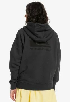 Promo 🛒 Quiksilver FRAU - Sweat à Capuche - Black 🎁 -Quiksilver Soldes Boutique 94bcba2efa6a49d9a64a00dedc8bdd9e