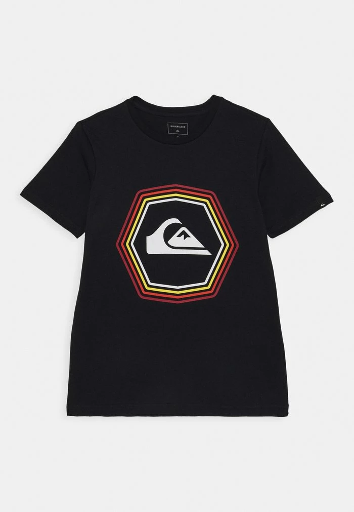 Vente flash 🎁 Quiksilver NEW NOISE - T-shirt Imprimé - Black ✨ 1 Vente flash 🎁 Quiksilver NEW NOISE - T-shirt Imprimé - Black ✨